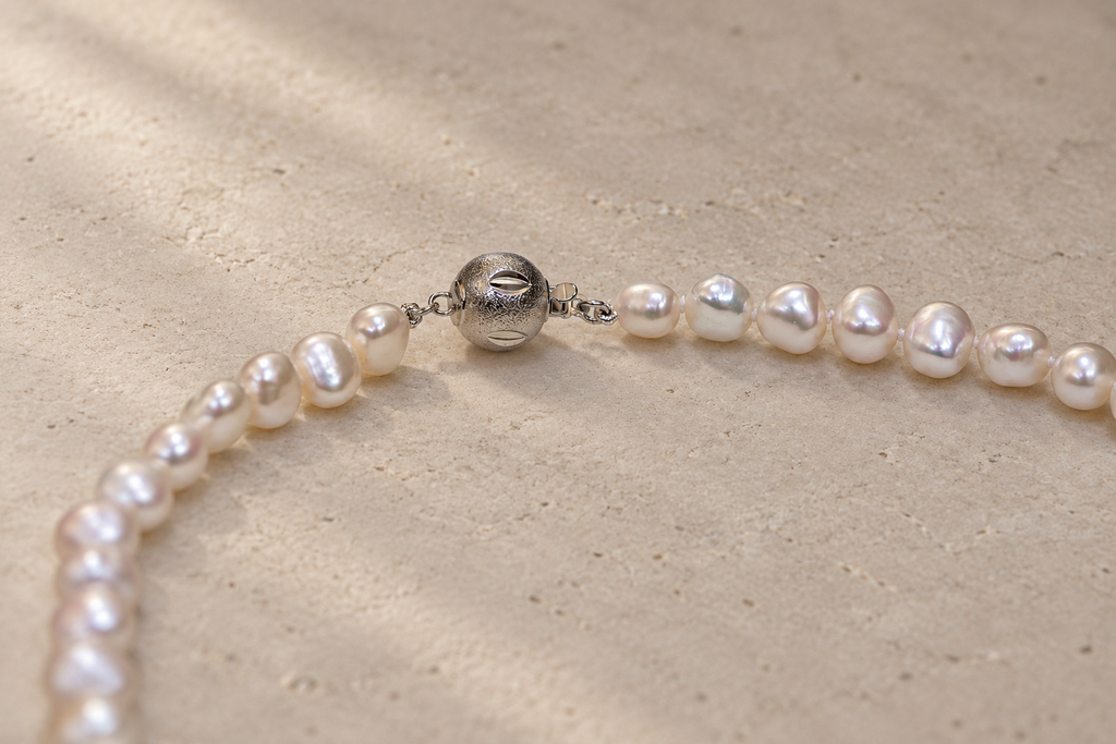 Best Seller Baroque Pearls with silver clasp